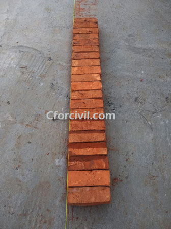 Procedures for Testing Height of Bricks