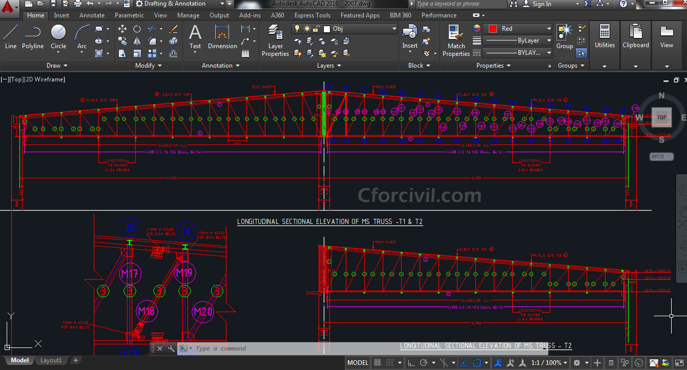 ADVANTAGES OF MS ROOF TRUSS