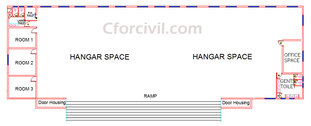 Box Hangars in Airport